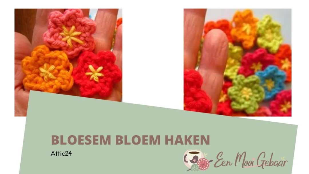 Bloesem Bloem Haken Attic Gratis Patroon Een Mooi Gebaar