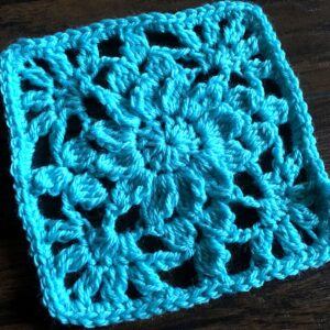 Vibrant Vintage CAL - Overzicht alle grannies 32 Vibrant Vintage CAL granny Crystal