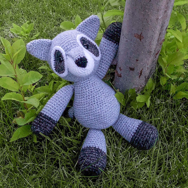 rita raccoon amigurumi pattern 5