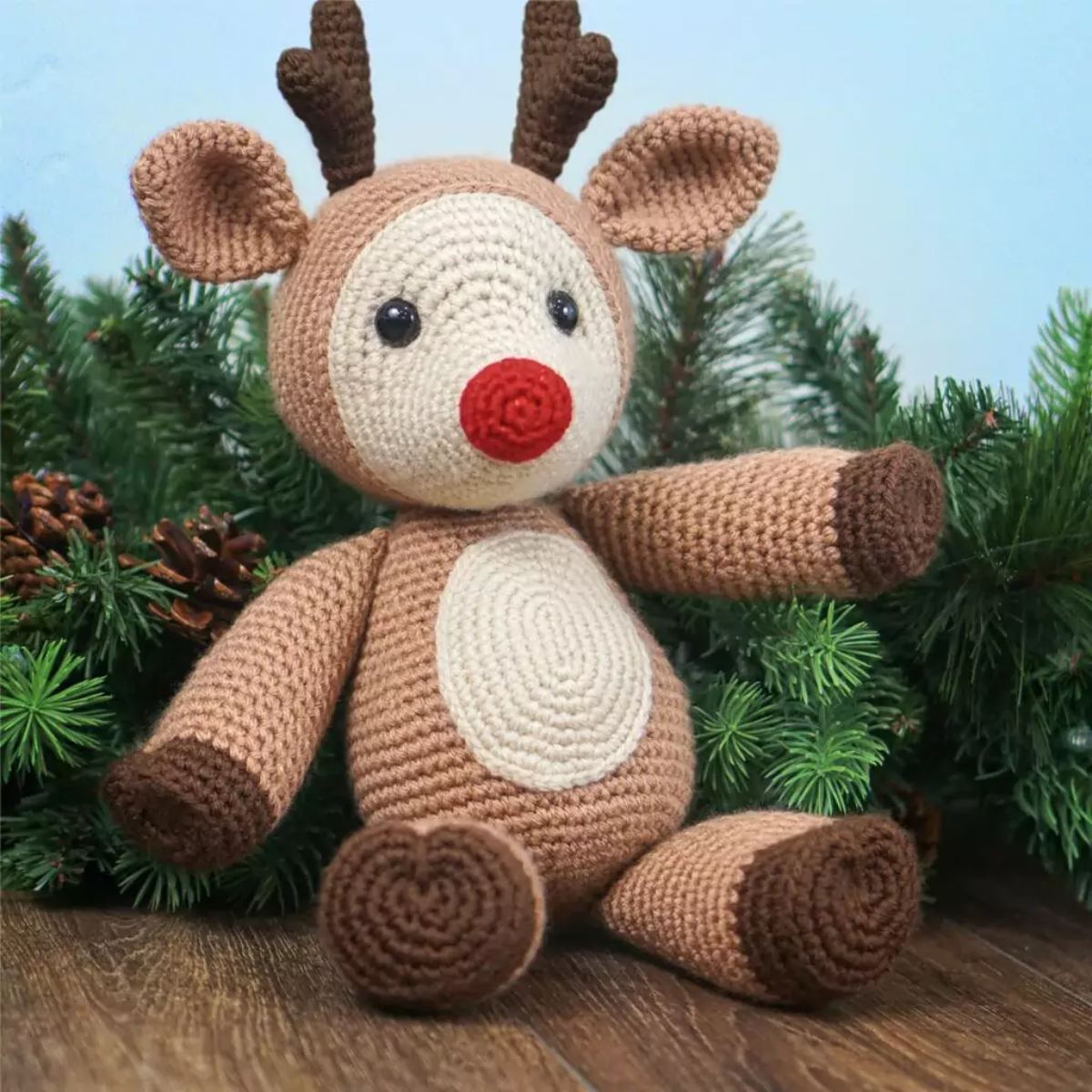 Dash het Rendier - GRATIS AMIGURUMI PATROON