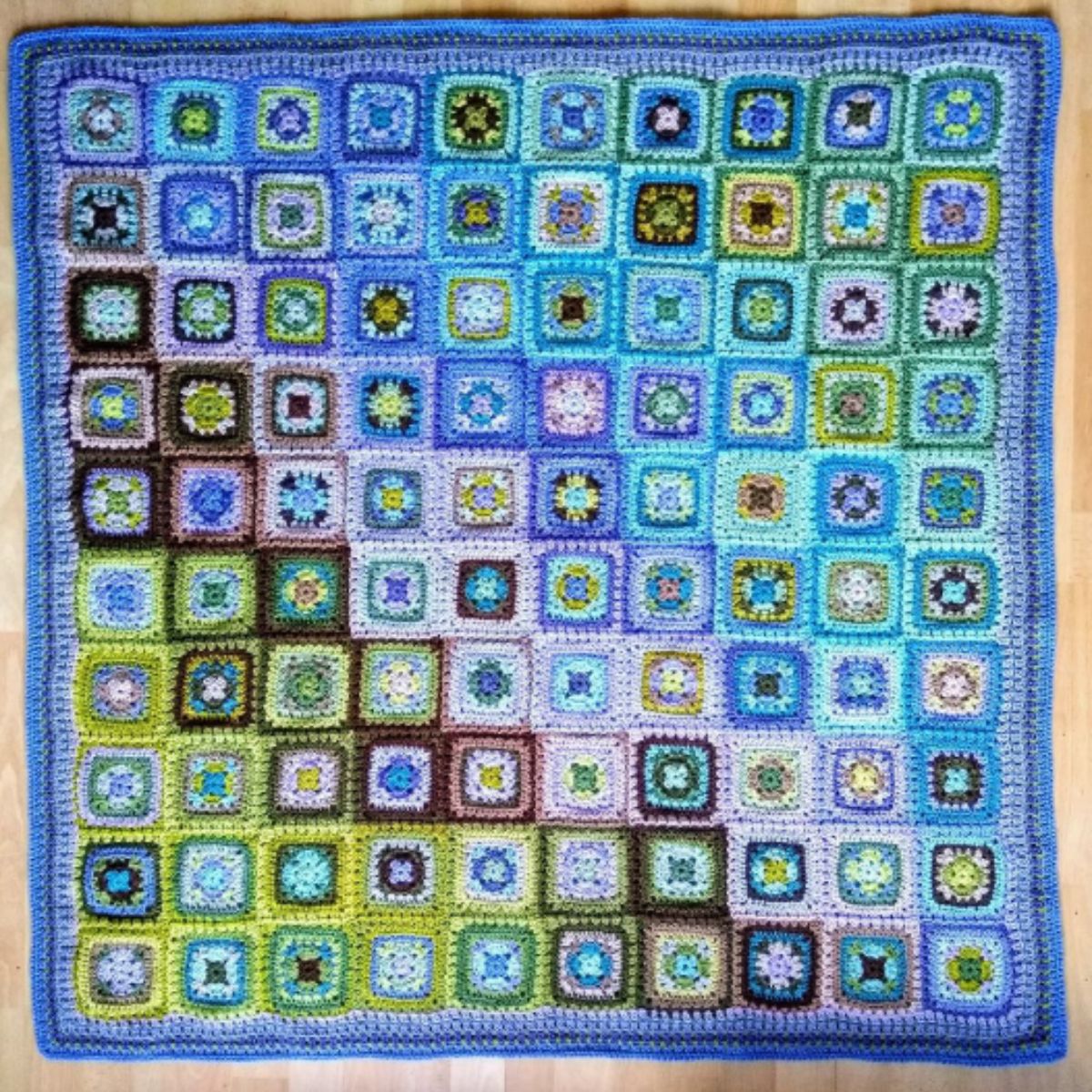Bluebell Wood Harmony - Haakpatroon deken - Insomnia Crochet & Attic24 13 Bluebell Wood Harmony - Haakpatroon deken - Insomnia Crochet & Attic24