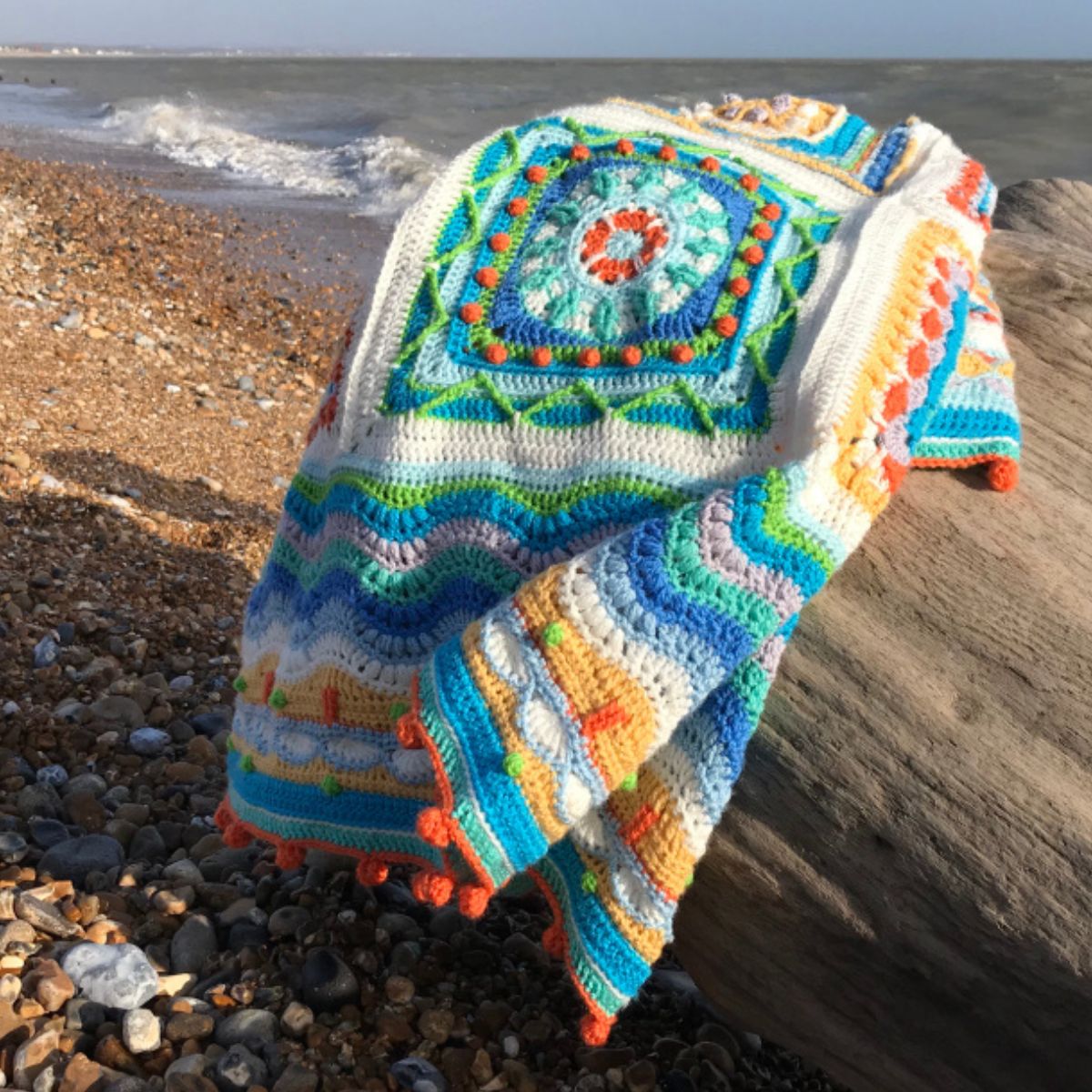 Beachcombing Deken Haken - Week 7