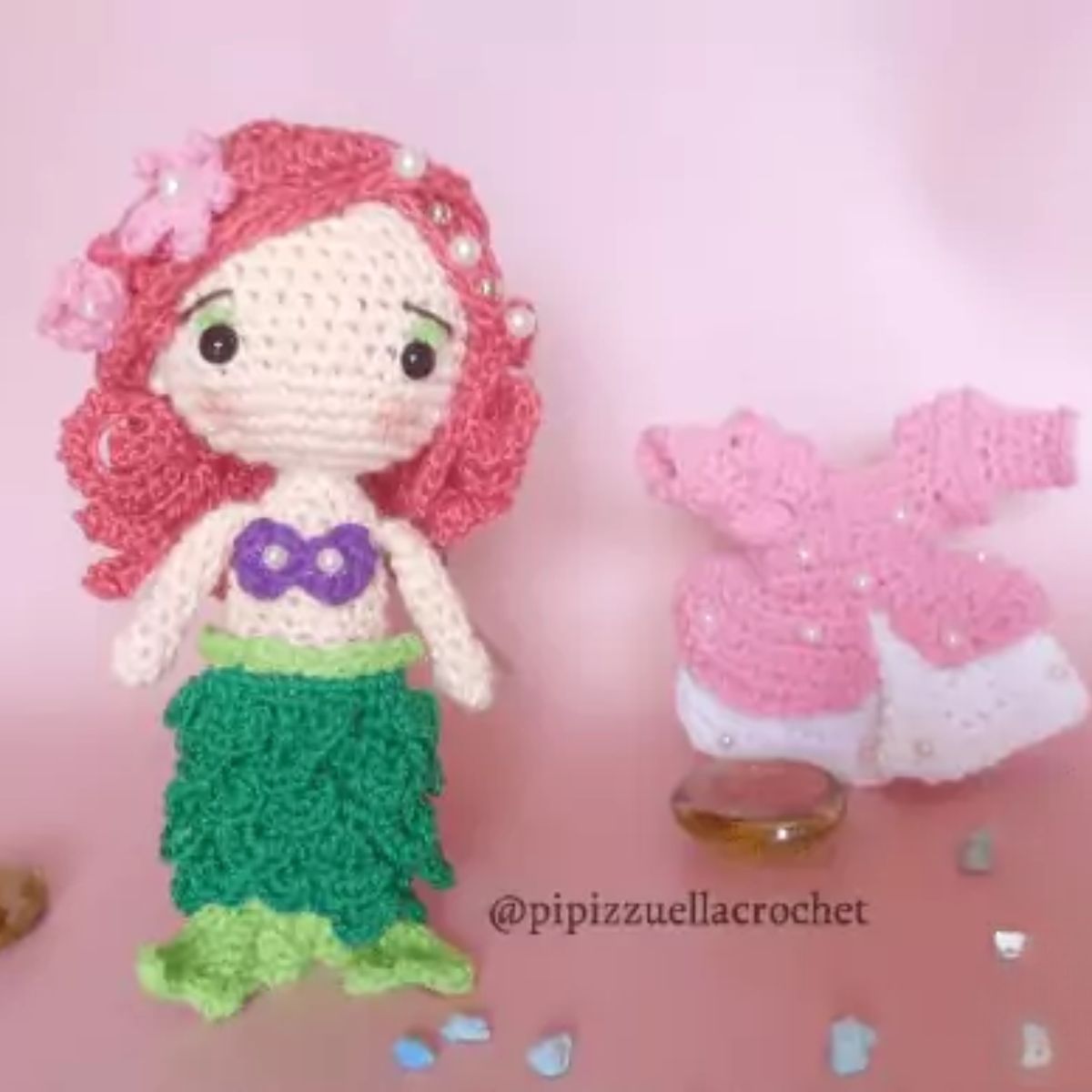 Kleine Zeemeermin - “ARIEL” - Gratis haakpatroon