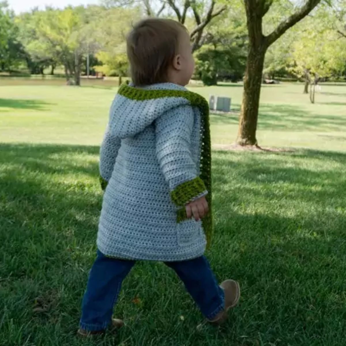 Painted Canyon Cardigan - Gratis Haakpatroon (maat 2/3 jaar)