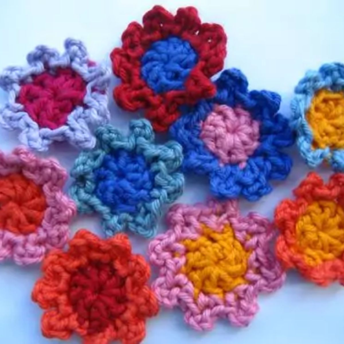 Kleine Picot bloemen