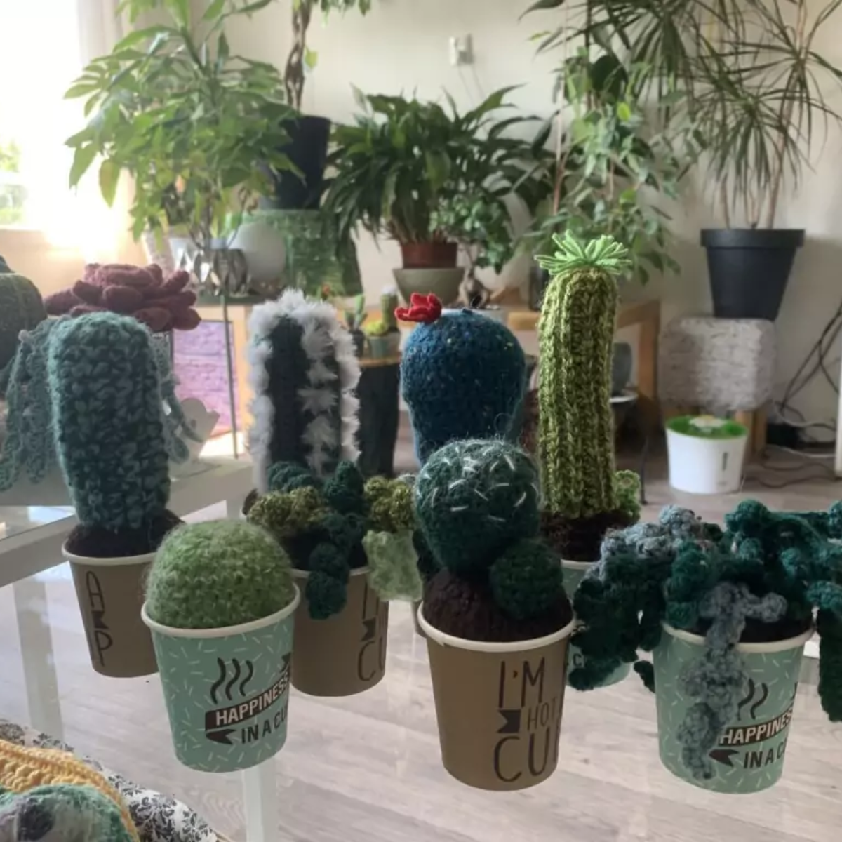 Plantjes haken - Gratis haakpatroon