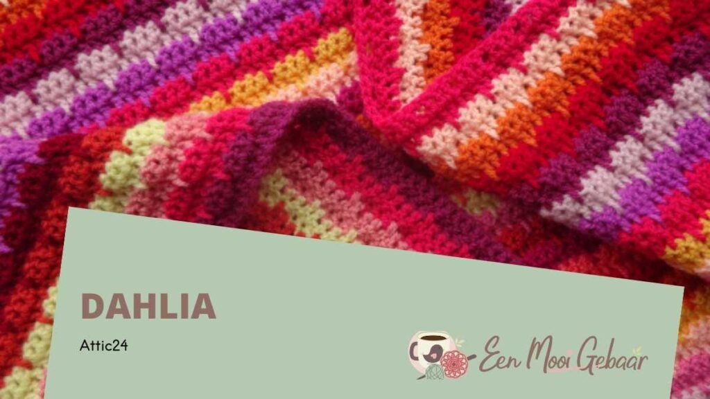 Gratis haakpatroon met videotutorial: Dahlia Deken 1 Omslagfoto-Dahlia