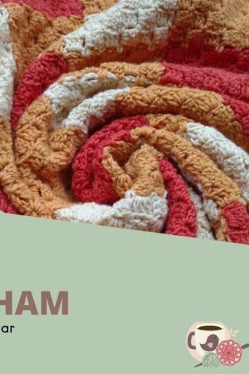 Free Crochet Pattern: Gingham Blanket 61 Omslagfoto-gingham