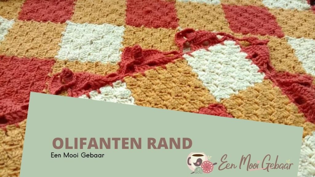 De Internationale Dag van de Olifant haakpatronen 2 Omslagfoto Olifanten Rand