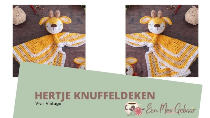 Hertje knuffeldeken