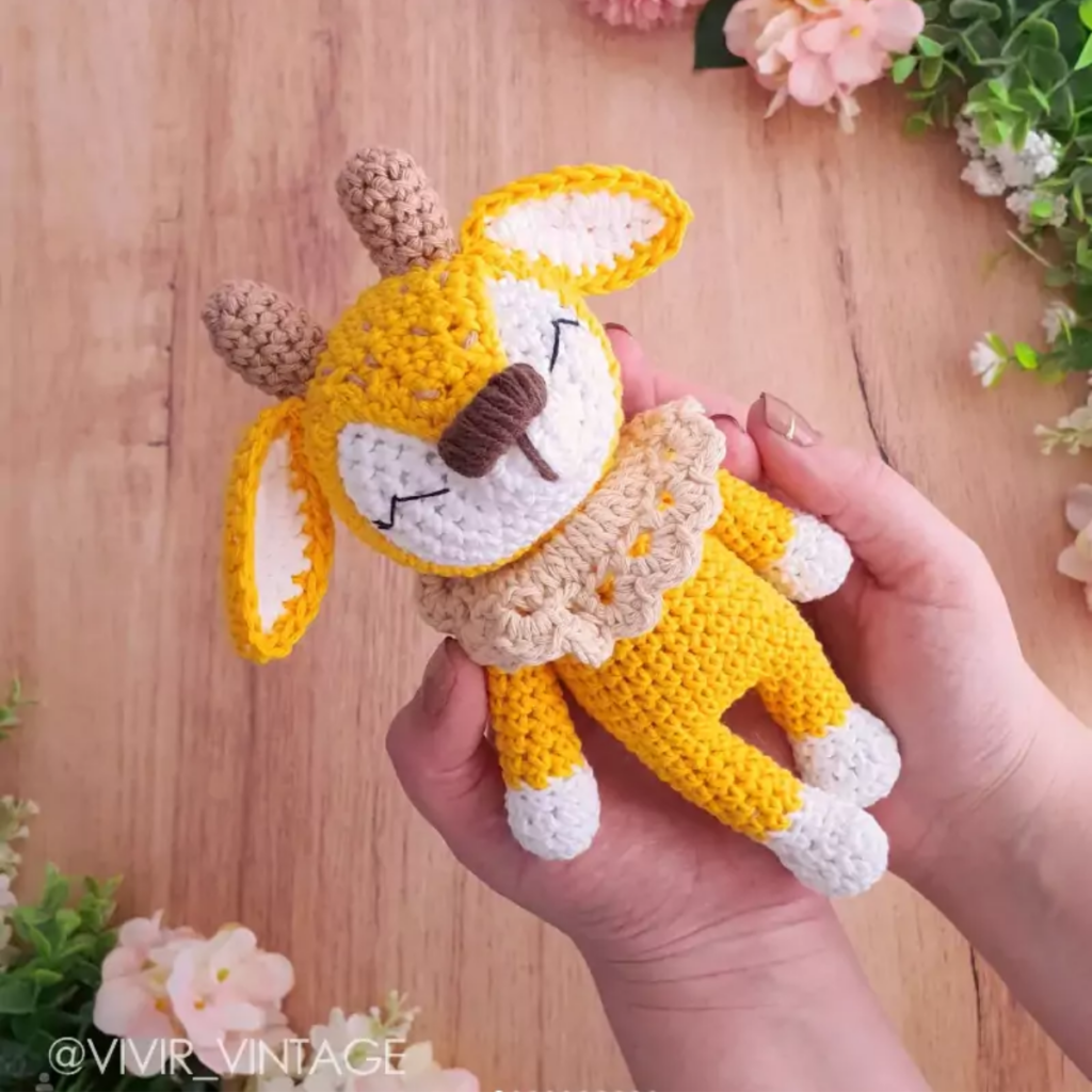 Hertje knuffeldeken 53 Hertje knuffel