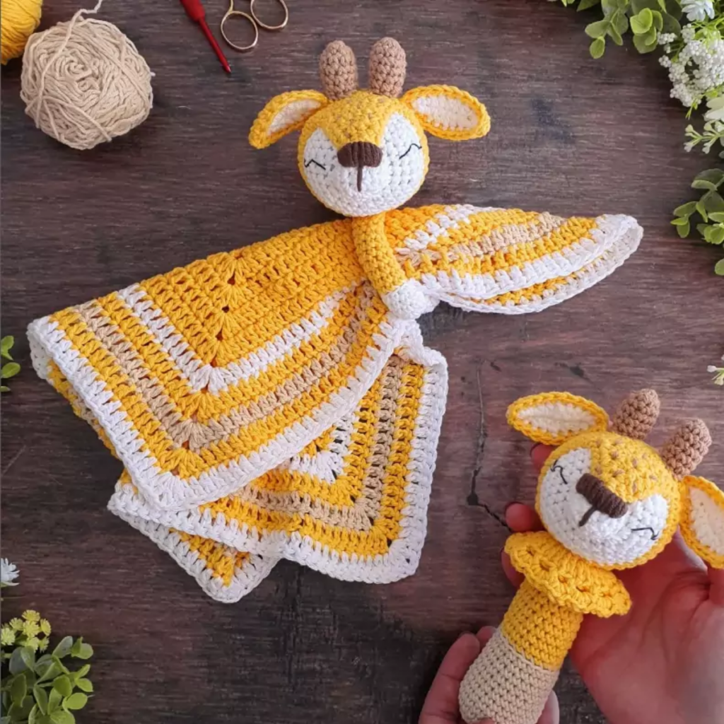Hertje knuffeldeken 51 Hertje knuffeldeken