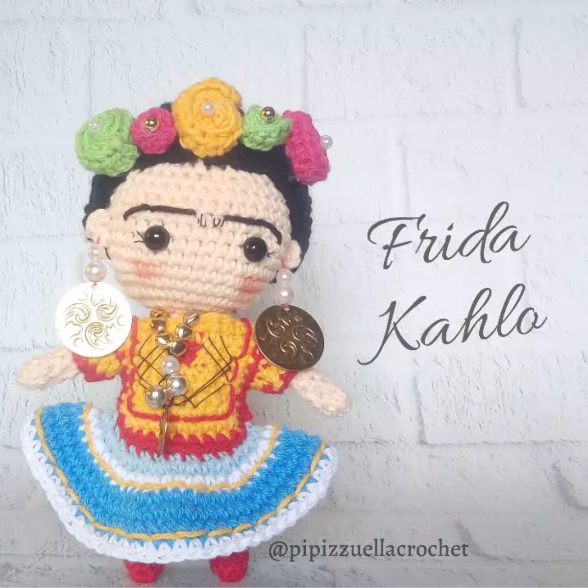 Frida Kahlo Haakpatroon