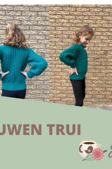 Pofmouwen trui 98 Pofmouwen trui
