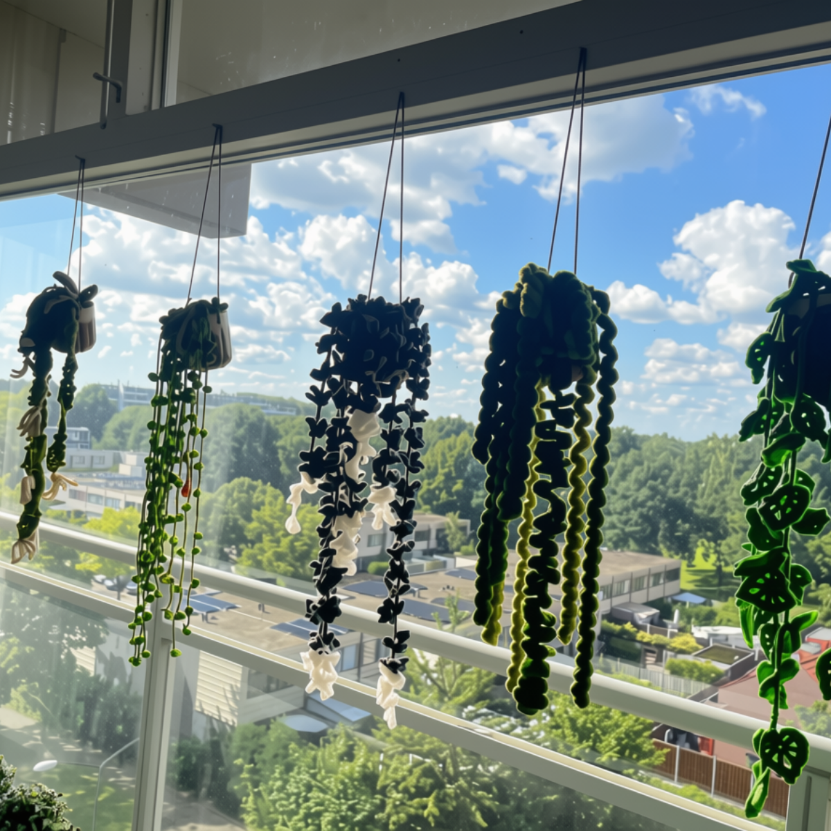 Hangplantjes haakpatroon