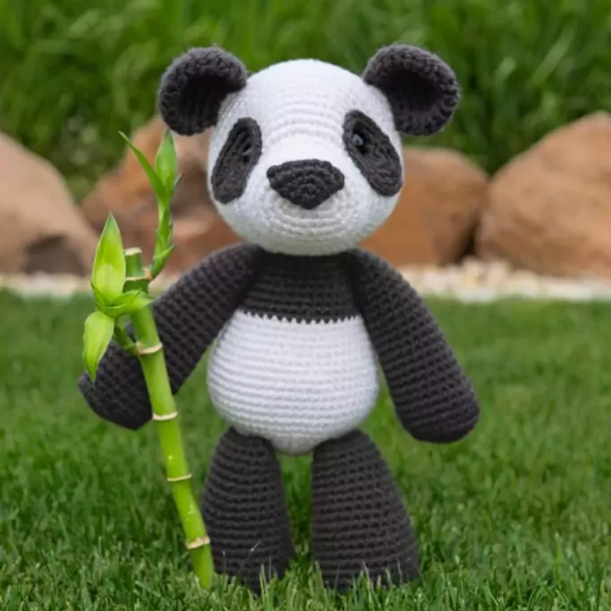 Gratis en makkelijk Panda Haken (Amigurumi haakpatroon)