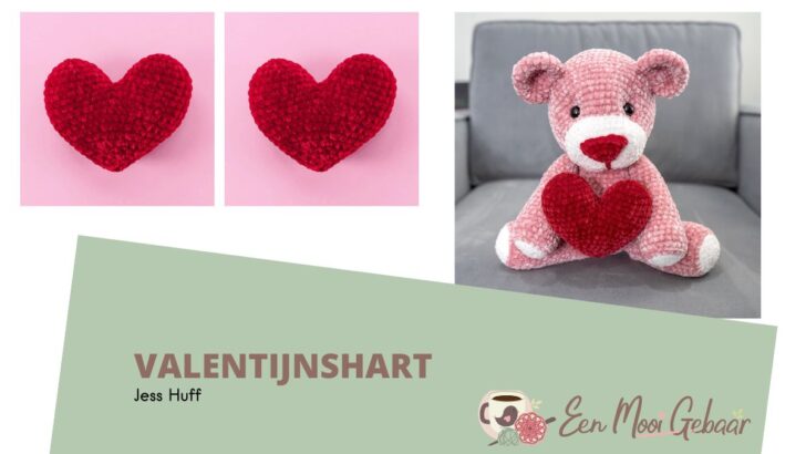 Valentijns Hart – Gratis Haakpatroon