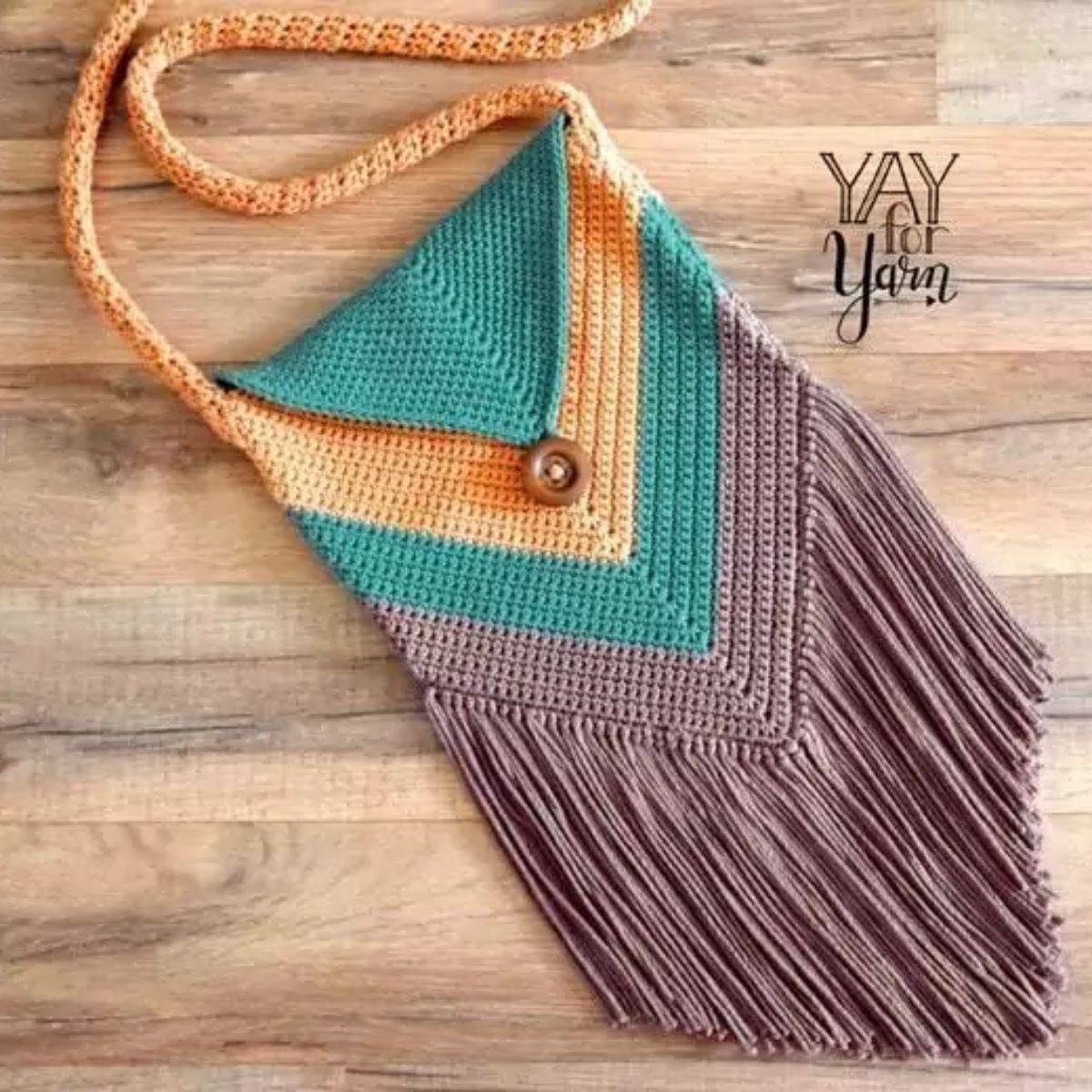 Chevron Franje Tas