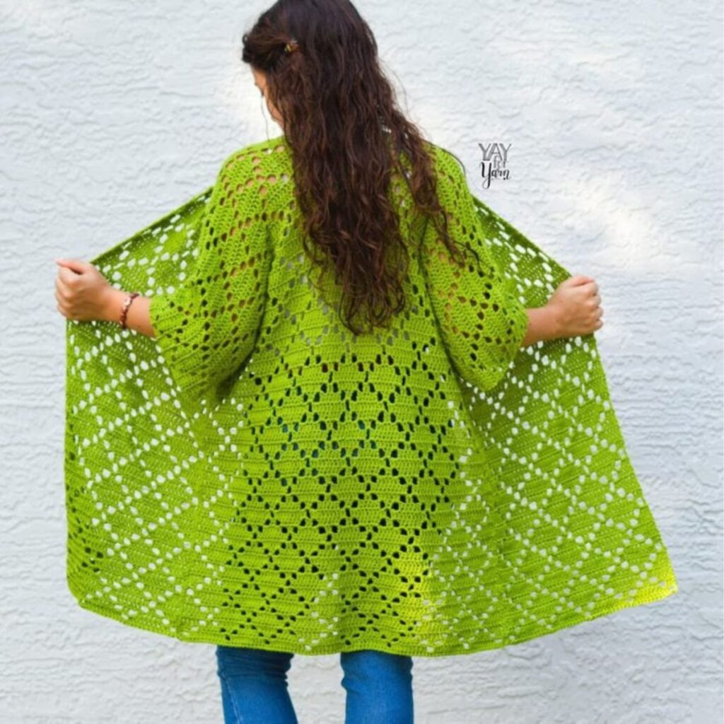 Gratis haakpatronen dames: kies jouw project 2 Diamant Vest 1