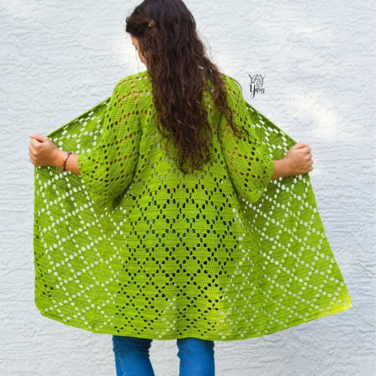 Haakpatroon Diamant Vest - 3 Maten
