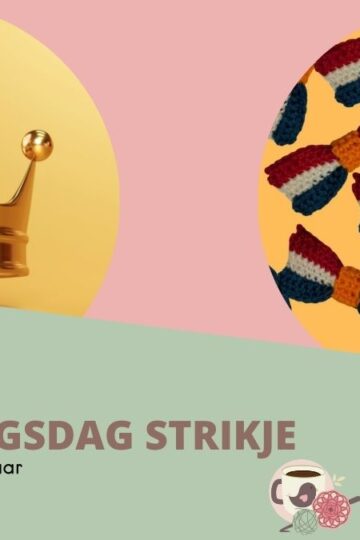 Koningsdag Haakpatroon Strikje in 10 minuten klaar 105 Omslagfoto Koningsdag Strikje