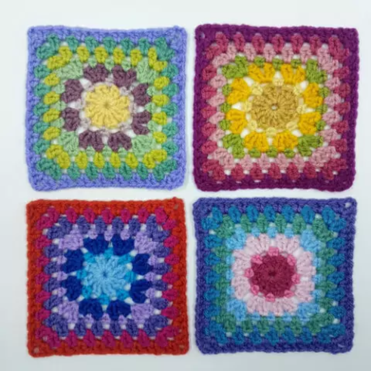 Leo Granny Square - Gratis haakpatroon
