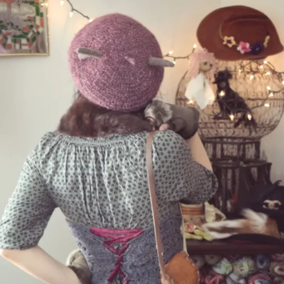 Bosmeisje Baret Haakpatroon Muts