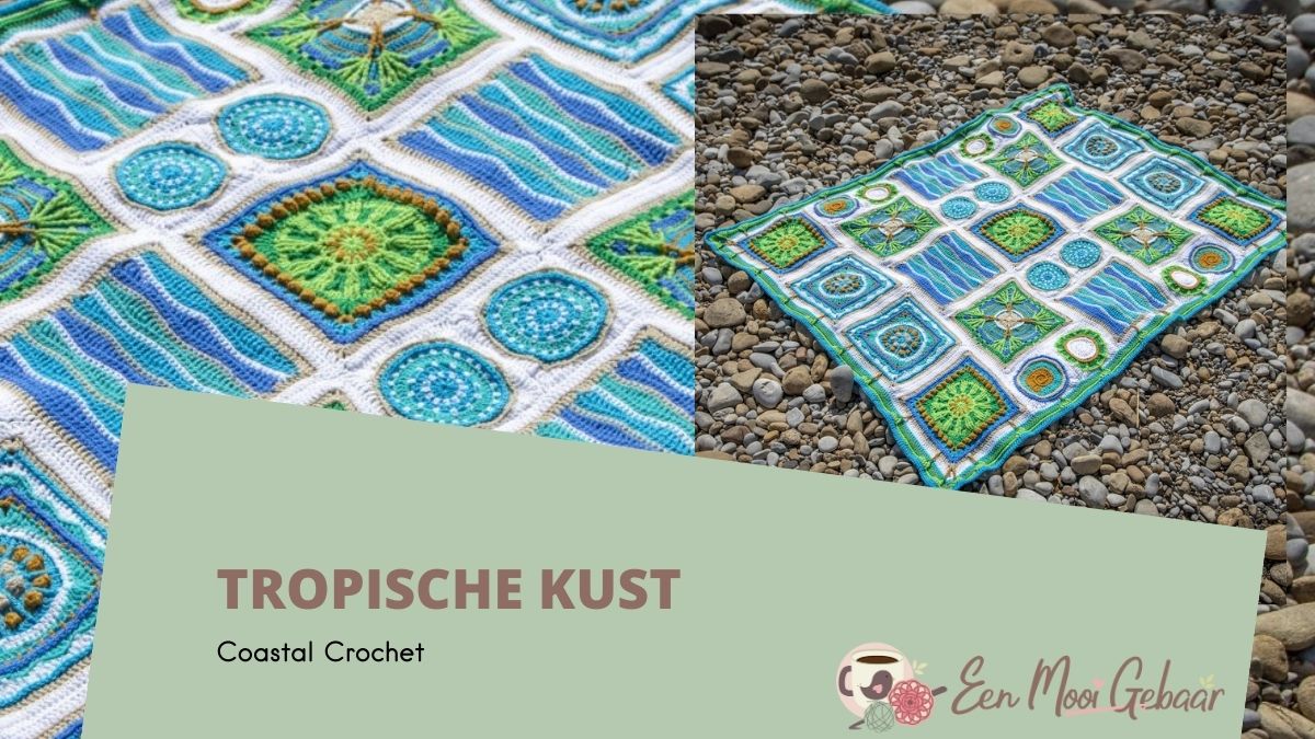 Coastal Crochet - Tropische Kust - Omslagfoto