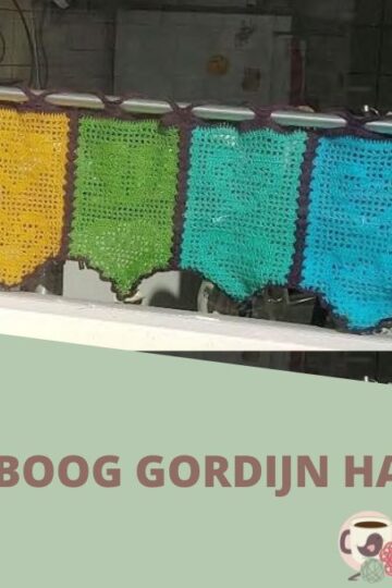 Regenboog Gordijn Haakpatroon 130 Willeke - Regenboog Gordijn Haken - Omslagfoto