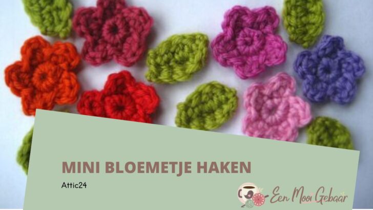 Mini Bloemetje haken