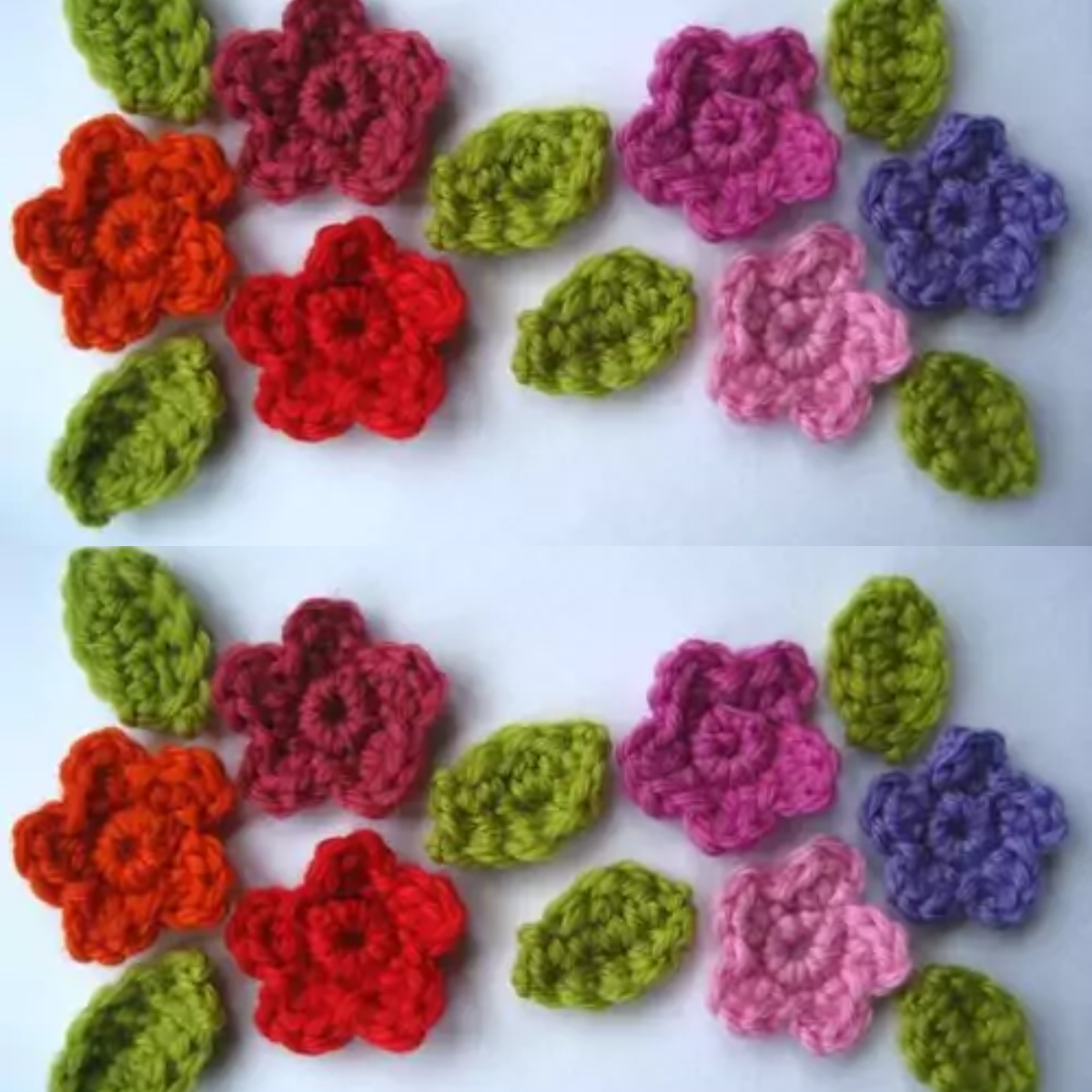 Mini Bloemetje haken
