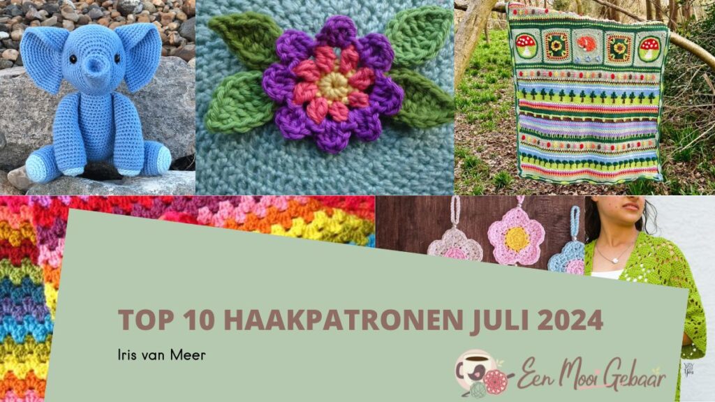 Top 10 haakpatronen juli 2024