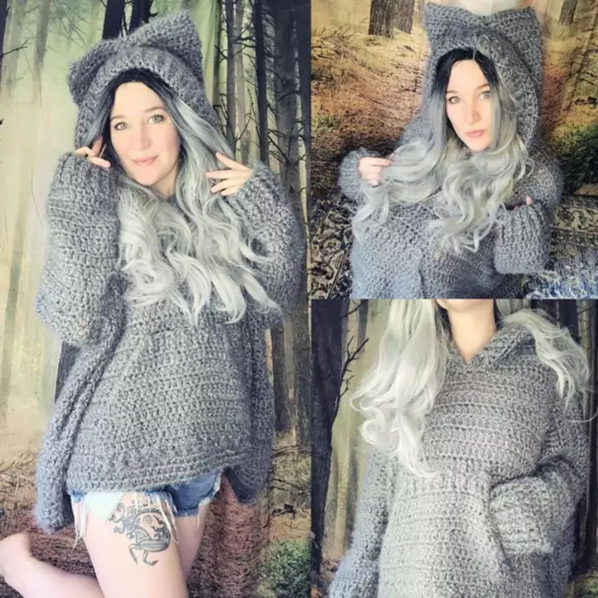 Kittige Kat Hoodie
