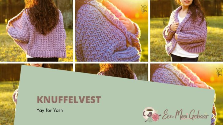 Knuffelvest Haken – Gratis haakpatroon  – Yay For Yarn