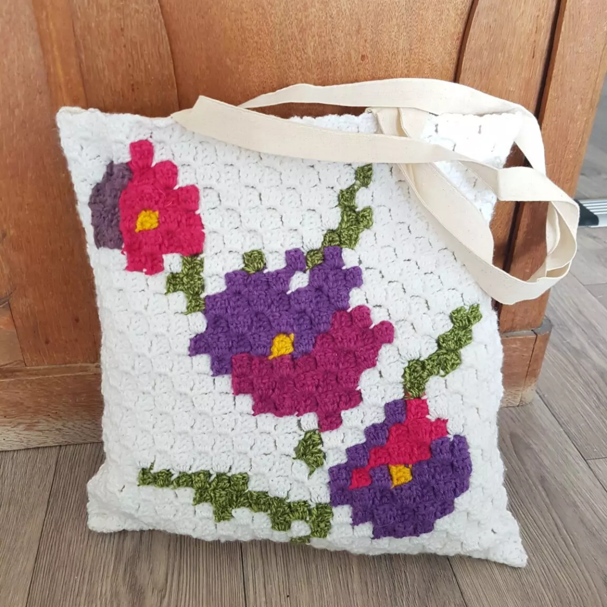 Violet's Aren't Blue Tas Haakpatroon
