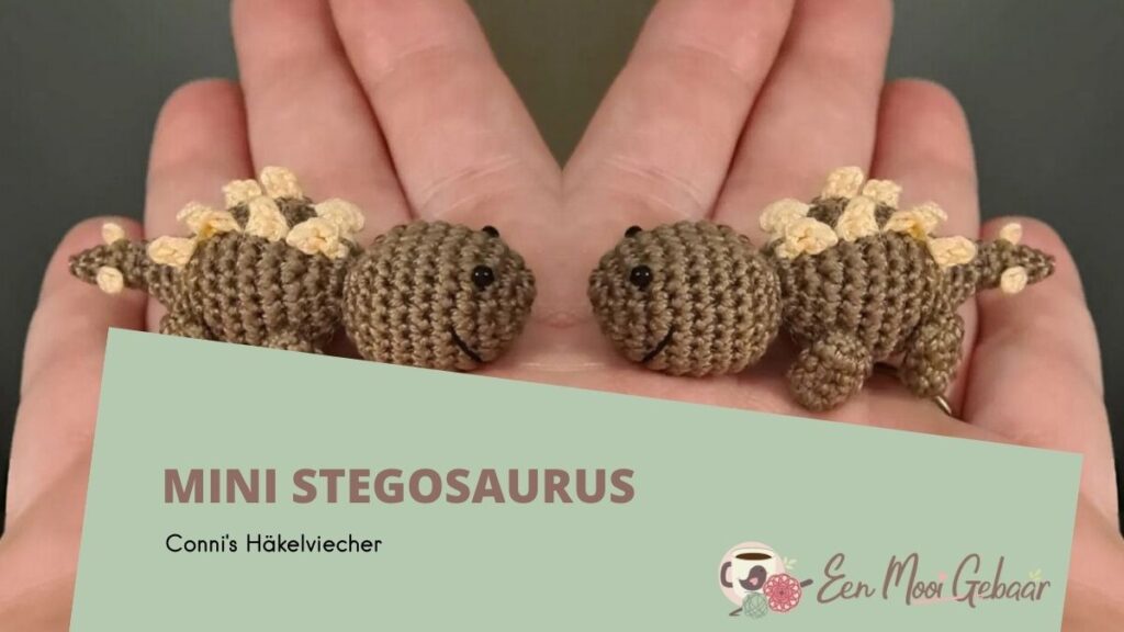 Connis Hakelviecher Mini Stegosaurus Omslagfoto