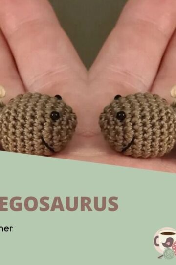 Mini Stegosaurus Haken 38 Connis-Hakelviecher-Mini-Stegosaurus-Omslagfoto