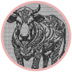 Nederlands haakpatroon leguanen deken - Tropical Iguana - Sonja Nube 8 Cow Of Open Fields Sonja Nube Galerij