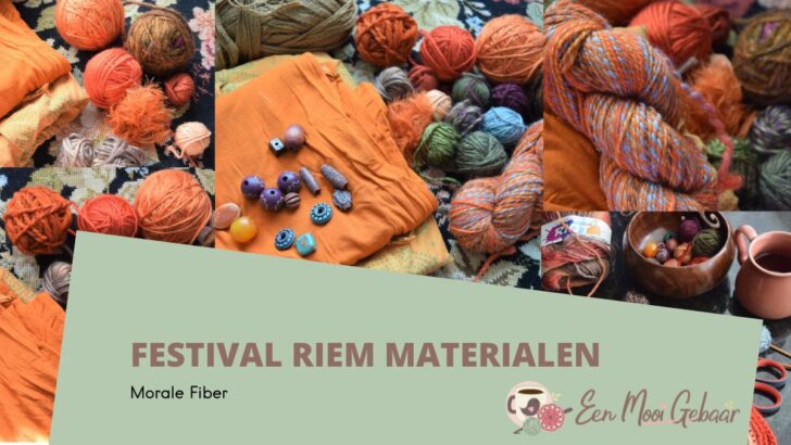 Festival Riem Materialen verzamelen