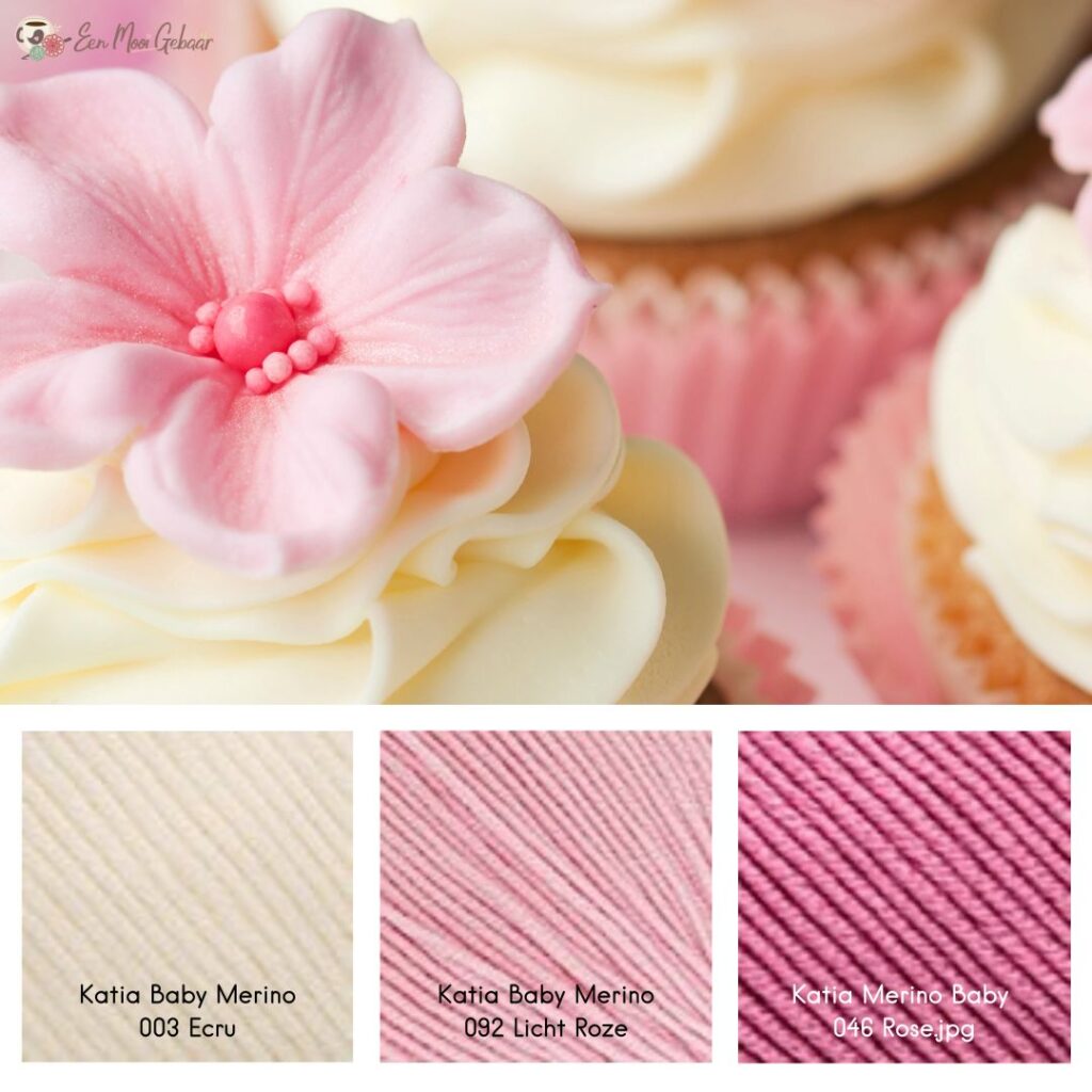 Katia Baby Merino Fondant Kleurencombinatie