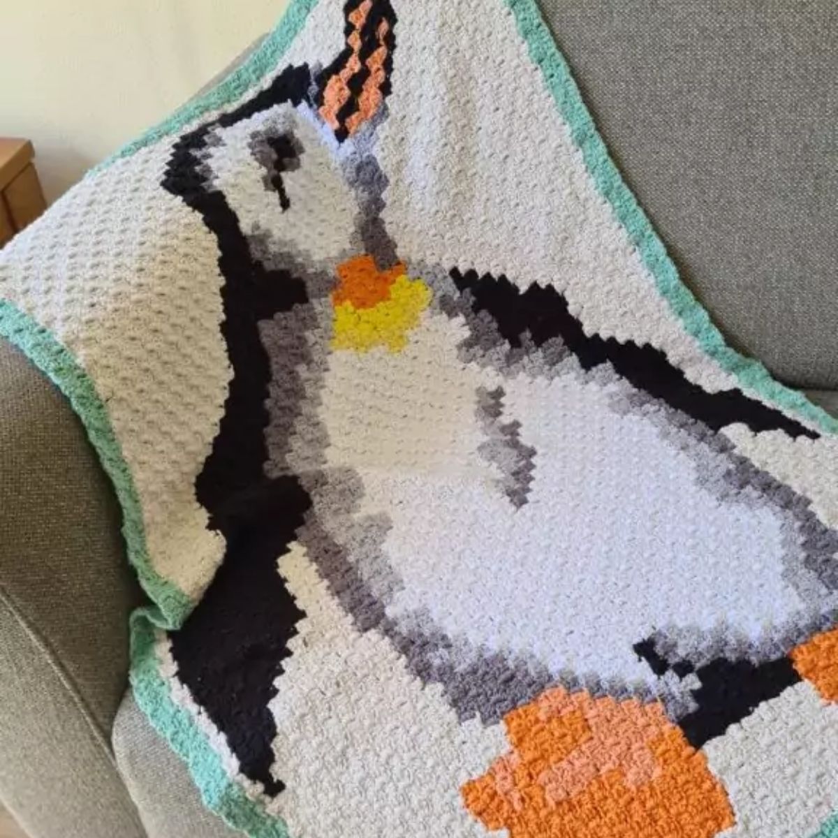 Pinguin Deken - Gratis haakpatroon