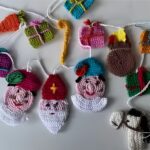 Sinterklaas Slinger Haakpatroon 249 Gratis haakpatroon Sinterklaas Slinger Haakpatroon - Decoratie - Scheepjes Catona - haaknaald 2.5 mm