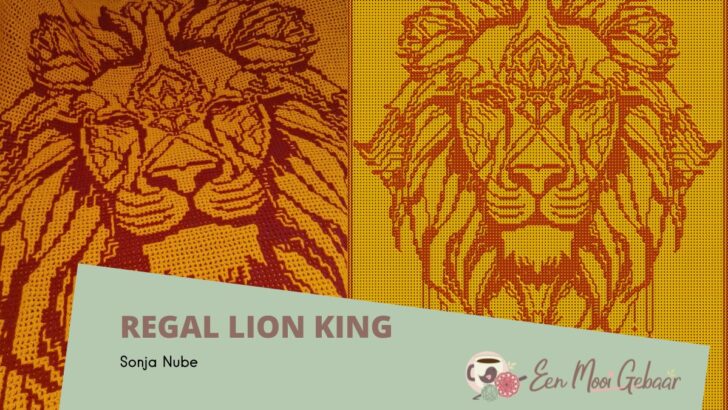 Nederlands haakpatroon leeuwen deken – Regal Lion King – Sonja Nube