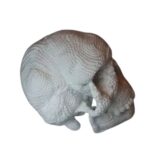 Anatomisch correcte Schedel in elkaar zetten 270 Gratis haakpatroon Anatomisch correcte Schedel in elkaar zetten - Decoratie, Menselijk lichaam - Rico Essentials #10 katoe...