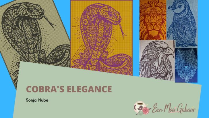 Nederlands haakpatroon cobra deken – Cobra’s Elegance – Sonja Nube