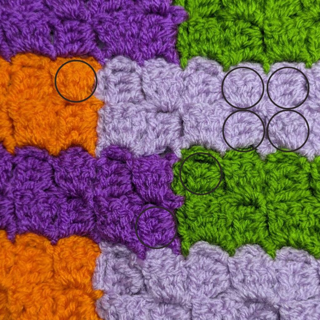Scheepjes Crochet in my DNA MAL - Week 1 - (English UK) 3 Crochet is in my DNA blokje
