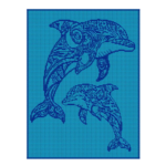 Nederlands haakpatroon dolfijnen deken - Dolphin's Melody - Sonja Nube 273 Gratis haakpatroon Nederlands haakpatroon dolfijnen deken - Dolphin's Melody - Sonja Nube - Deken - Scheepjes Colour Craft...