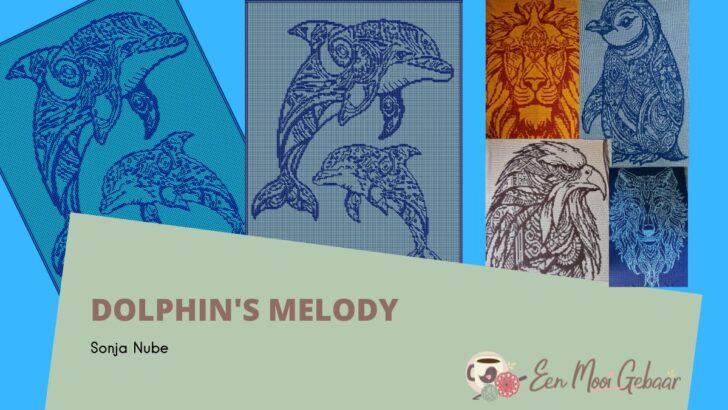 Nederlands haakpatroon dolfijnen deken – Dolphin’s Melody – Sonja Nube