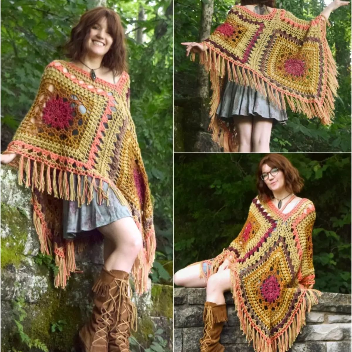Kismet Poncho Haken