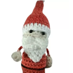 Mini Kerstman Haken 289 Gratis haakpatroon Mini Kerstman Haken - Amigurumi - Geschikt voor restjes garen